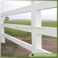 China top quality 3- rail PVC farm fence